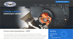 Desktop Screenshot of navijarna-hmf.cz