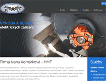 Tablet Screenshot of navijarna-hmf.cz